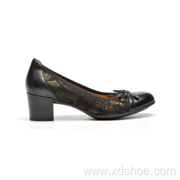 Ladies classic pumps, 55mm height stock heel